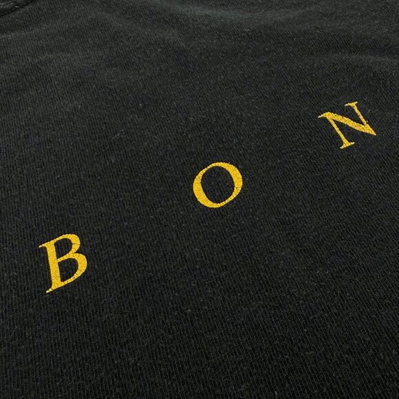 Vintage 2001 AC/DC Bonfire Promo Single Stitch Band T-Shirt Black Large USA - Picture 12 of 15